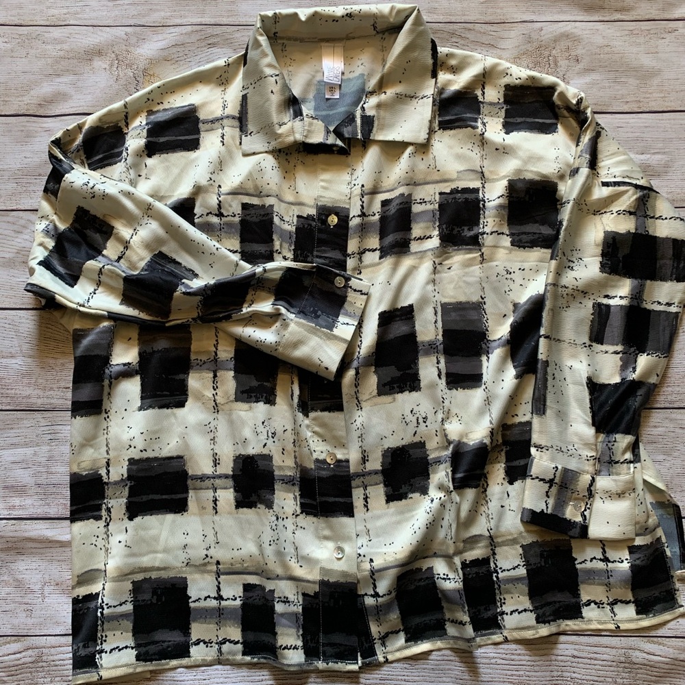 Abstract blouse